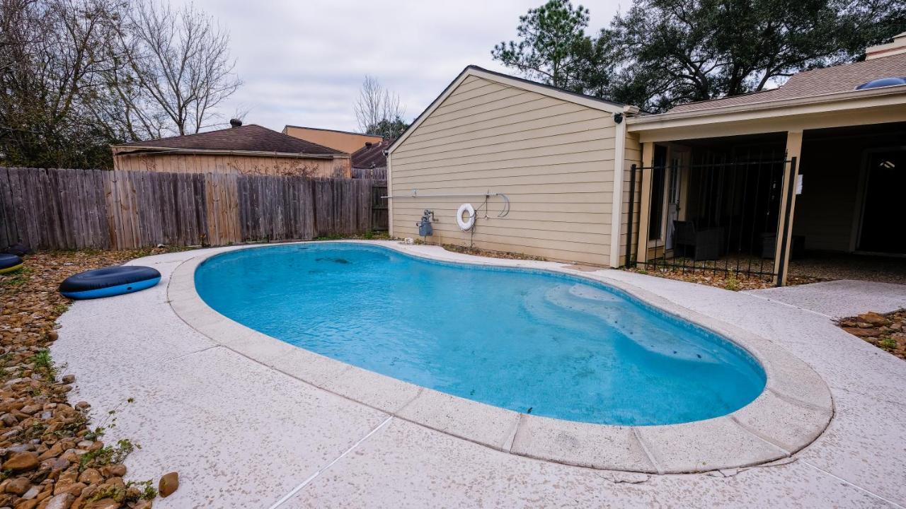 Pool House, 20 Minutes From Dt 4Bdr For 10 Guests - Winkleman Villa Houston Dış mekan fotoğraf