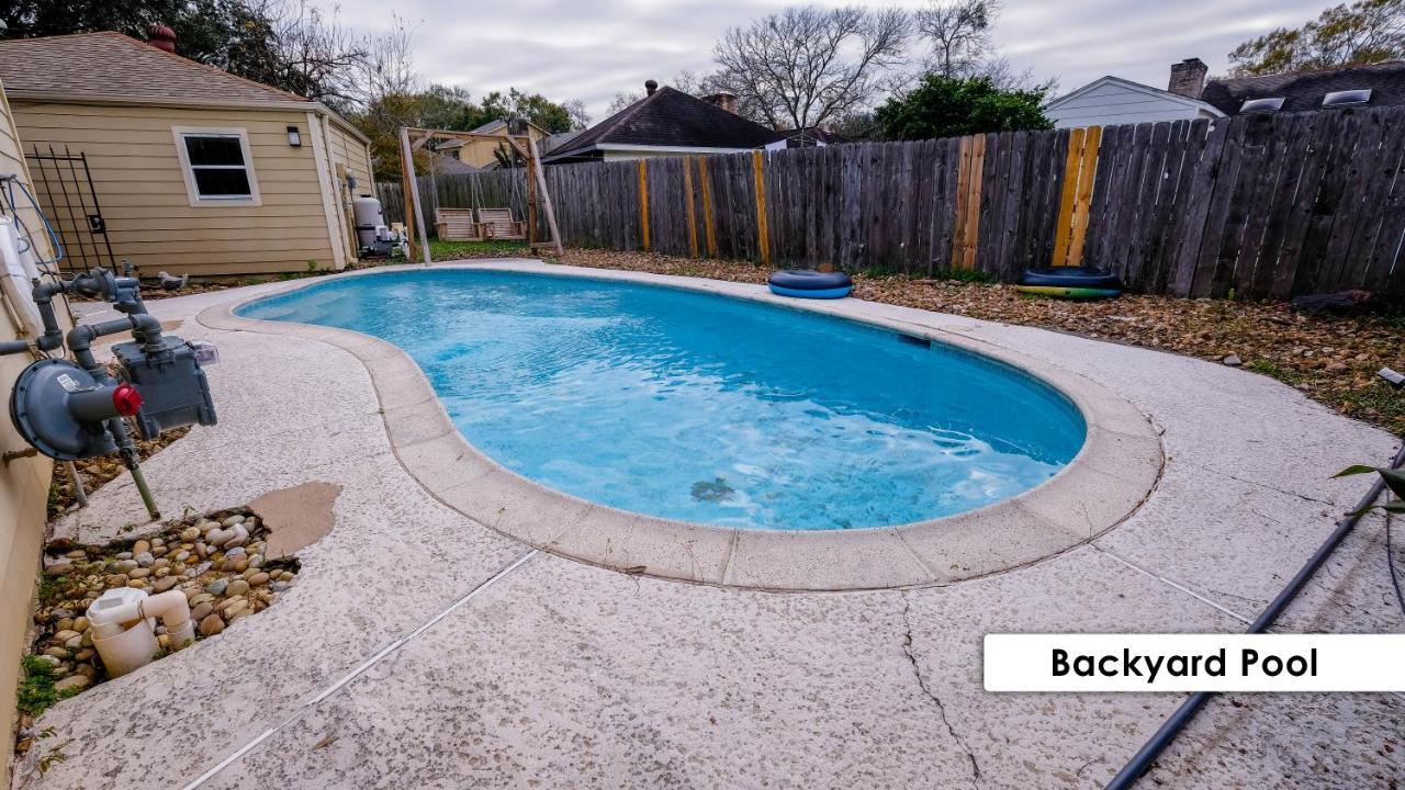 Pool House, 20 Minutes From Dt 4Bdr For 10 Guests - Winkleman Villa Houston Dış mekan fotoğraf