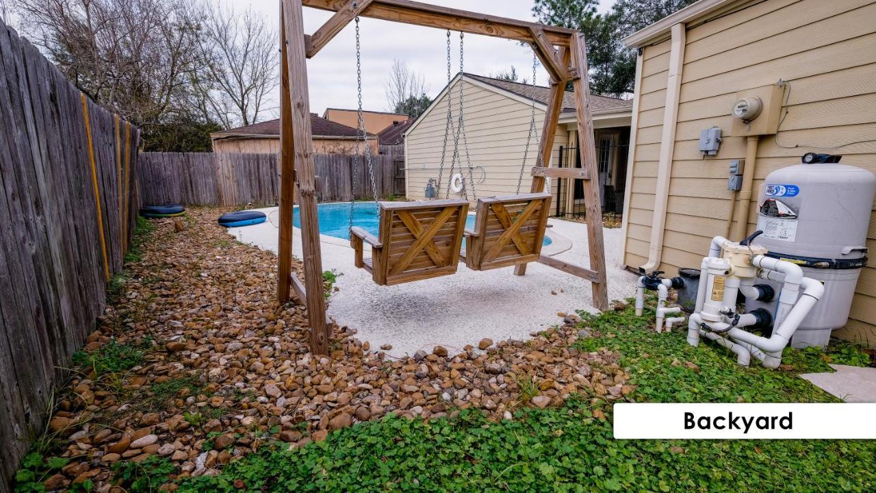 Pool House, 20 Minutes From Dt 4Bdr For 10 Guests - Winkleman Villa Houston Dış mekan fotoğraf