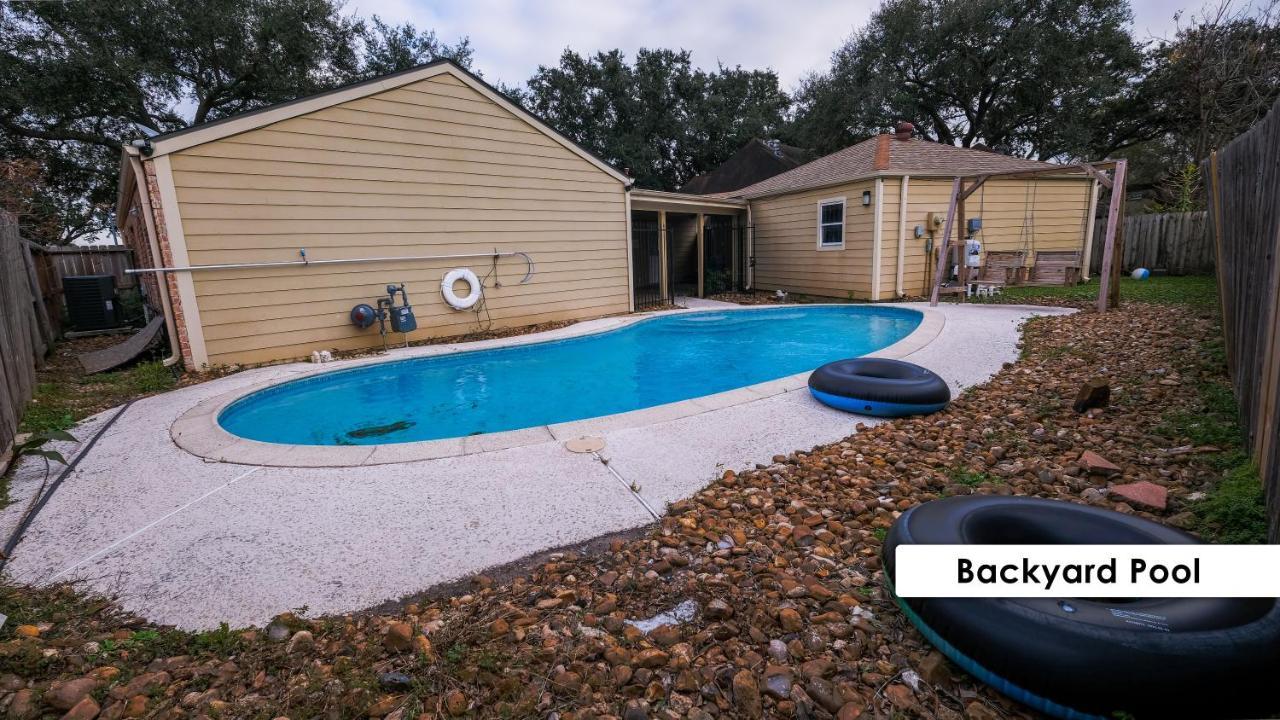 Pool House, 20 Minutes From Dt 4Bdr For 10 Guests - Winkleman Villa Houston Dış mekan fotoğraf