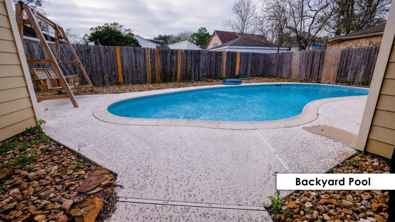 Pool House, 20 Minutes From Dt 4Bdr For 10 Guests - Winkleman Villa Houston Dış mekan fotoğraf